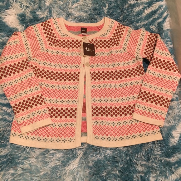 Tea Other - Girls Cardigan by Tea Girls size L NWT☀️